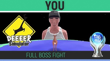 DEEEER Simulator - You Final Boss Fight 🏆 Trophy / Achievement Guide The Trudeer Show (True Ending)