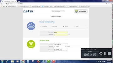 Netis Router admin password change