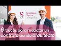 ¿Cómo redactar un buen contrato de obra?