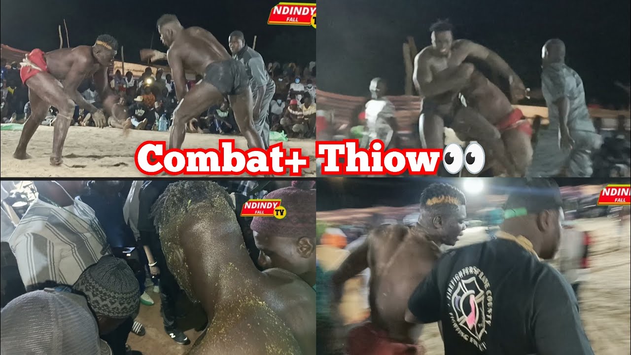Thiow bou reuyy💀 sur le Combat Ngagne Sène et Djidiack Djilasse à loul sessène korité 2025