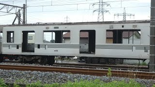 【本日 東京メトロ03系 03-106F 3両行徳(妙典)へ陸送完了】東京メトロ03系 地方譲渡 14編成目 03-106F 先頭車2両＋中間車1両 陸送完了