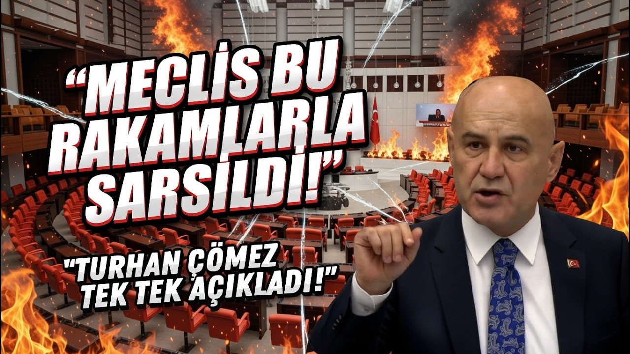 MECLİS BU RAKAMLARLA SARSILDI! Turhan Çömez Tek Tek Açıkladı: 