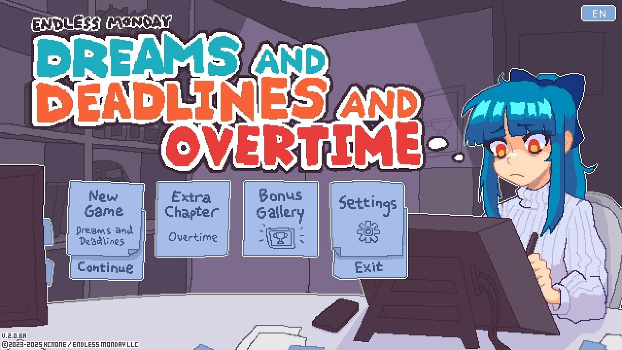 Endless Monday: Dreams And Deadlines And Overtime | Full Game Playthrough