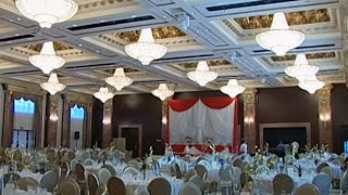 Grand Victorian Convention Centre Wedding Decoration | Toronto Wedding Venue Videographer