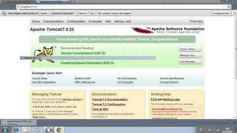 Instalación de Tomcat 7 en Netbeans