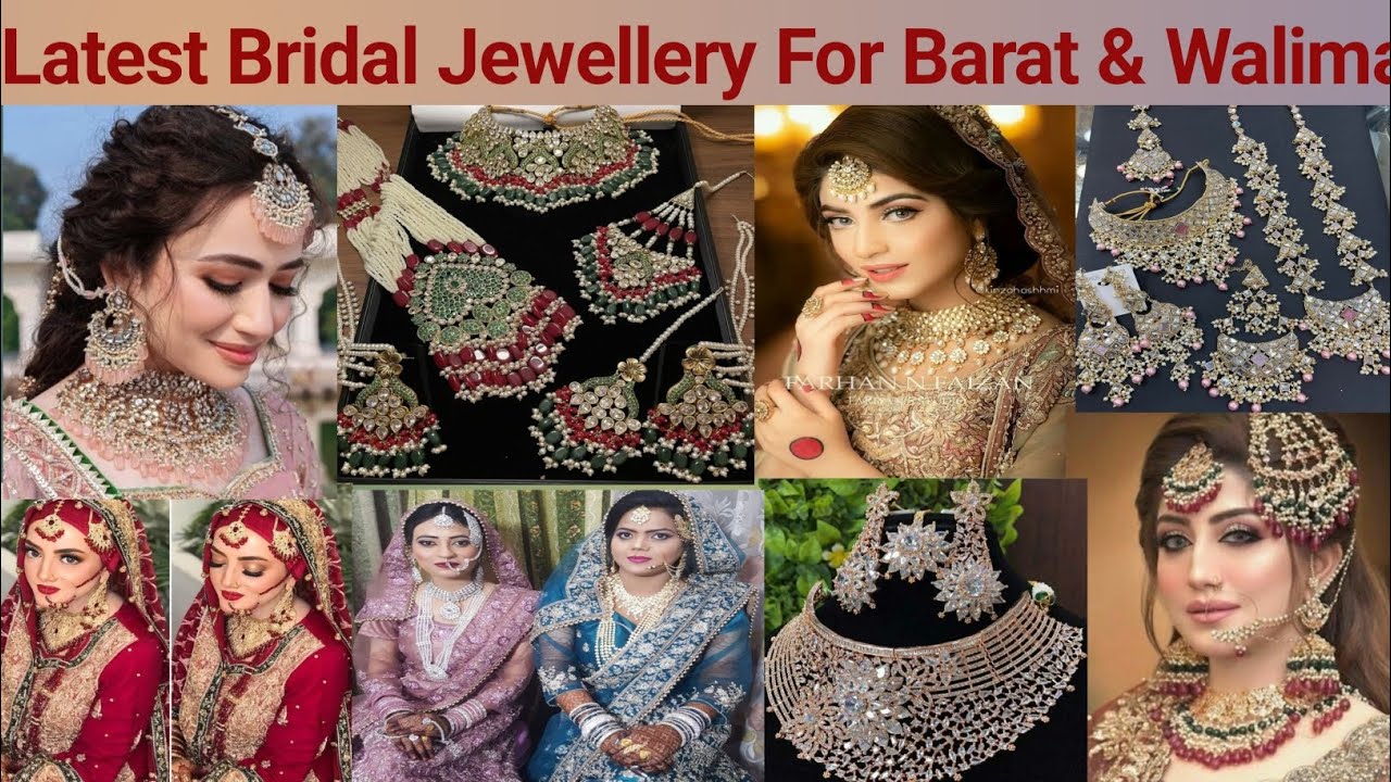Latest Bridal Jewellery For Barat And Walima 2023trending Jewellery 