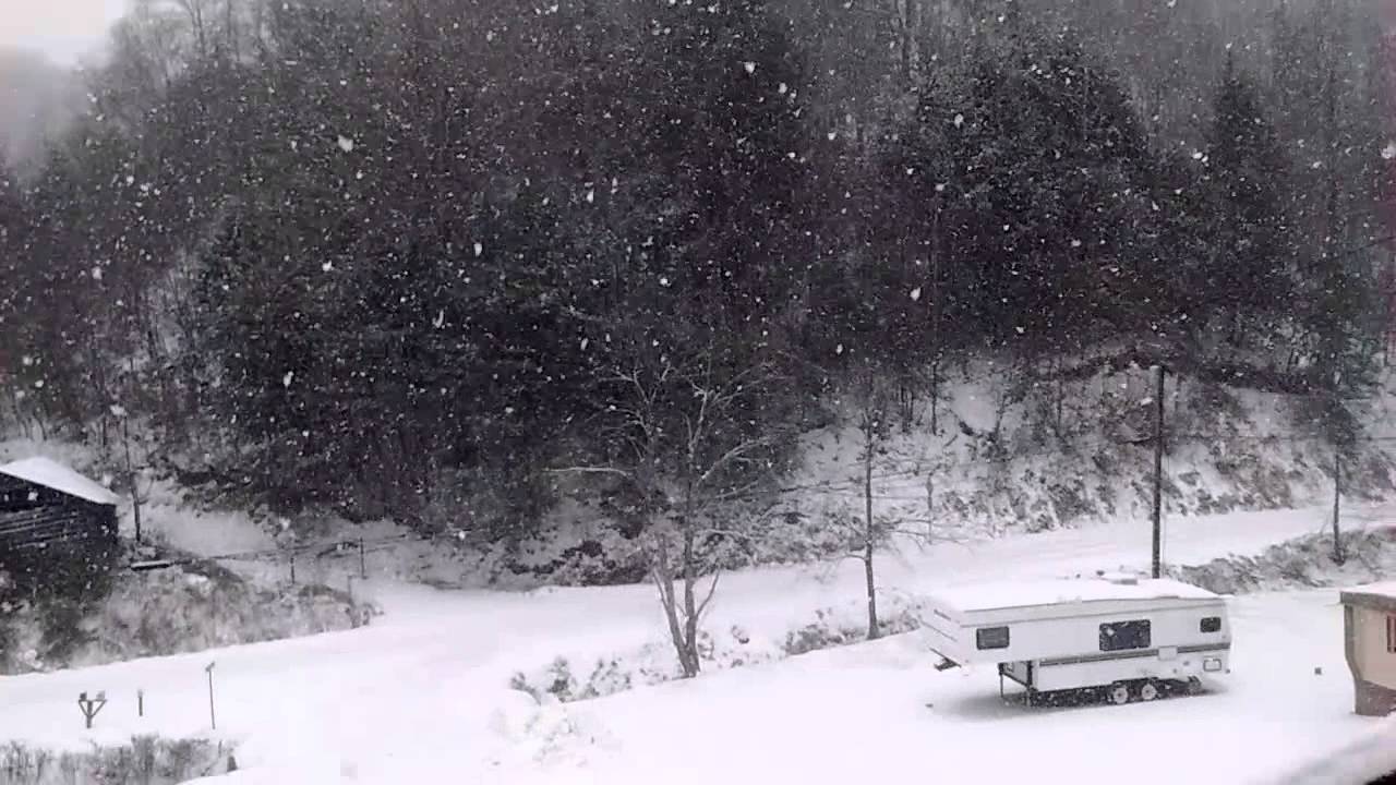 Snow in Haysi Va Jan 22 2015 YouTube