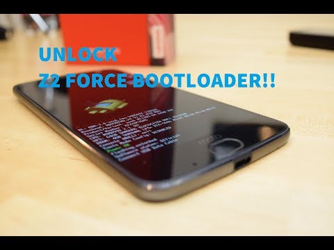 Unlocking the Moto Z2 Force Bootloader!!!!! - YouTube