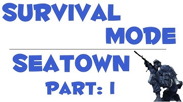 MW3 Survival Mode - Seatown - w/ My Brother [Part 1] (Modern Warfare 3)
