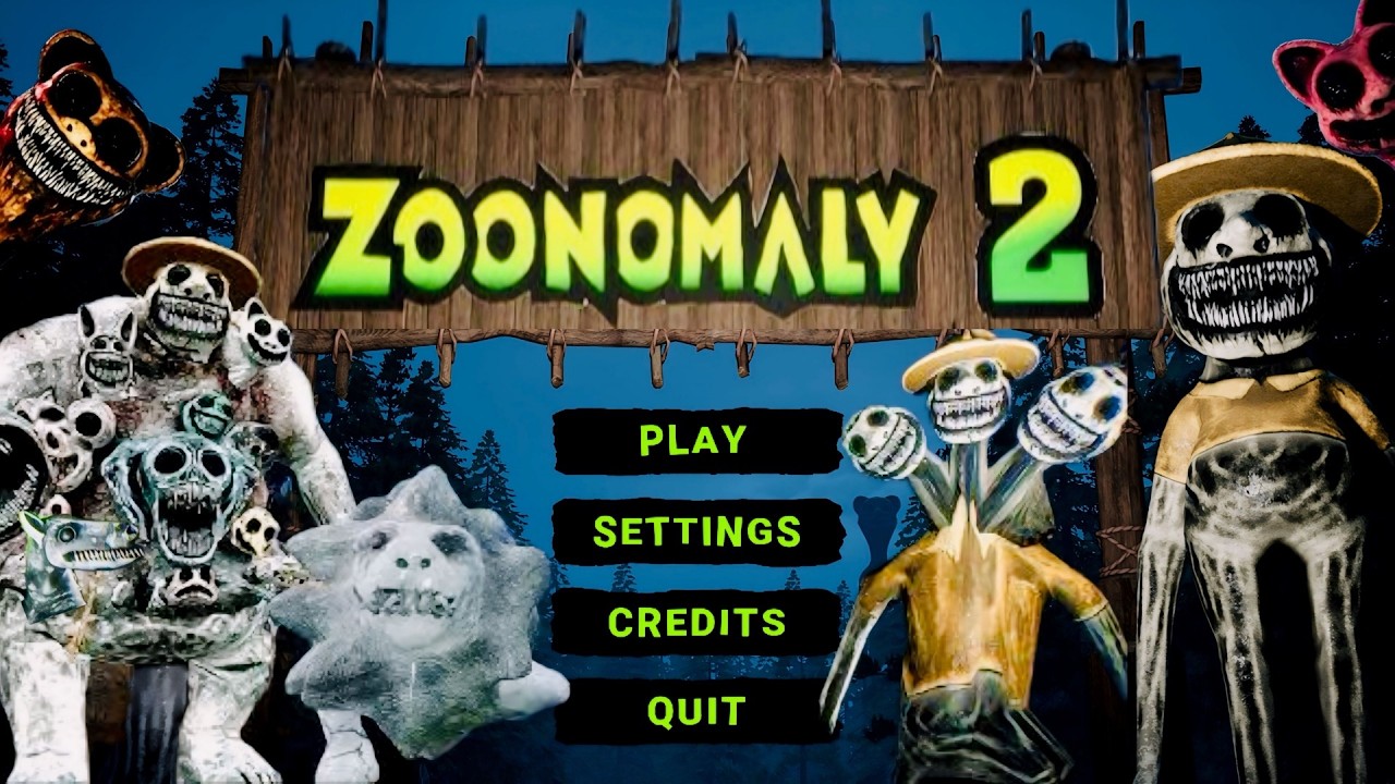 ZOONOMALY 2 OFFICIAL GAME PLAY THE GUN-WIELDING MONSTER HAS A NEW LOOK AT THE ZOO ZOONOMALY 3