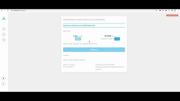 Robonomics Web Services activation process