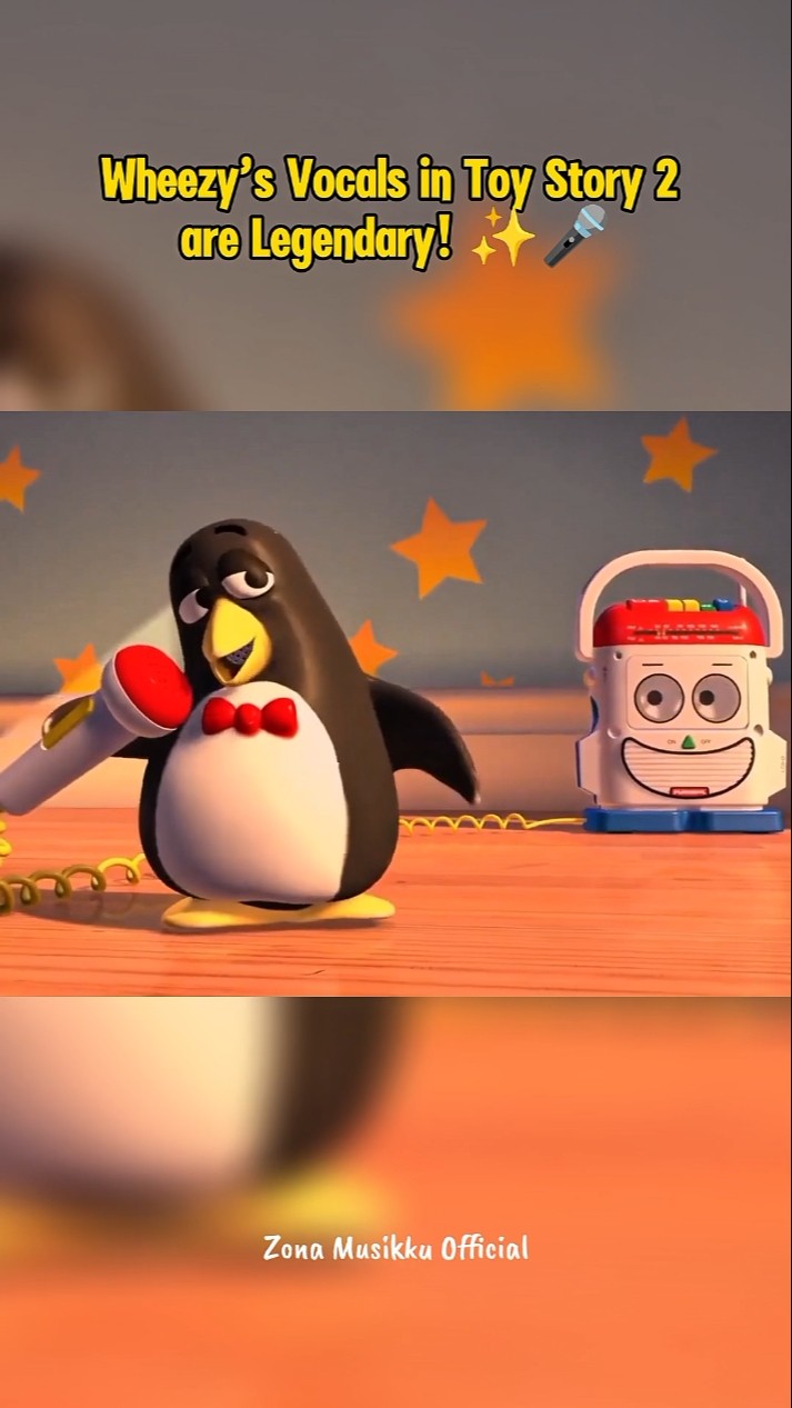 The Most Iconic Toy Story Singing Moment 🐧🎶 | Wheezy's Legendary
