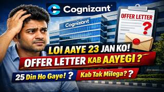 Cognizant LOI Received but No Offer Letter?| GenC/CIS/PAT HR Interview Update | Superset Status 2025