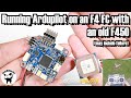 Running Ardupilot on an Omnibus F4 on an old  DJI F450 frame (failure included)