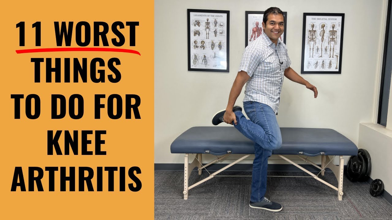 The 11 Worst Activities That Make Knee Arthritis More Painful