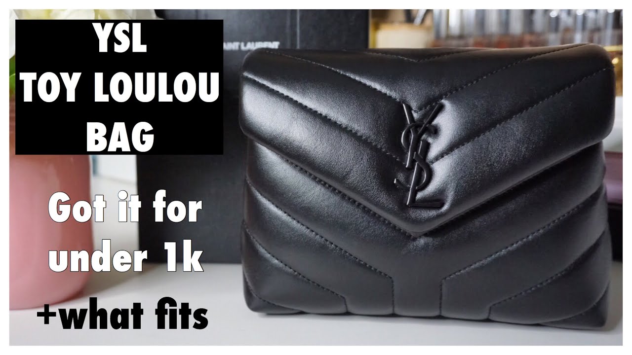 Saint Laurent Loulou Luxury Bag Unboxing And Review - YSL Toy