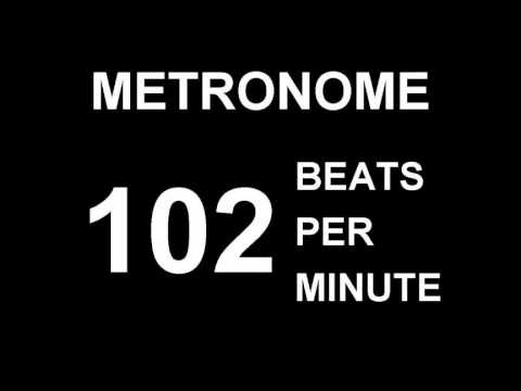 102 bpm metronome