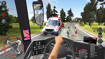 Scary Mountain Coach Bus Accident 🚍😱 Bus Simulator : Ultimate Multiplayer Bus Wheels Games Android