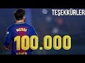 100 Bin Aboneye 100 Bin Kez Teşekkürler! - Leo Messi Türkiye