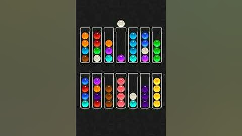 Ball Sort Color Water Puzzle Solution Level 569