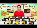 Eating Cheesecake Factory's 14 most EXTREME Cheesecakes! REVIEW!