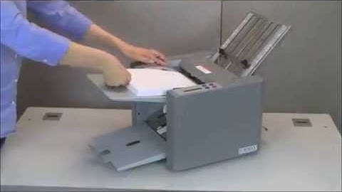 Formax FD 314 Desktop Paper Folder