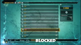 Claim Items Breakdown Bug Defiance 2050