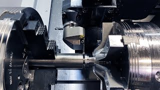 CNC Machining 316L Aerospace Component on Puma 2600SY II | DN Solutions