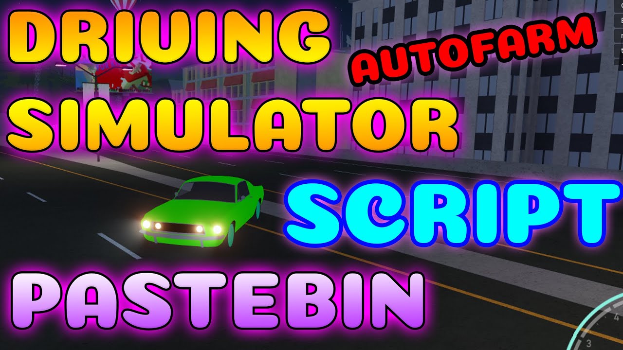 Ultimate Driving Roblox Gui Pastebin