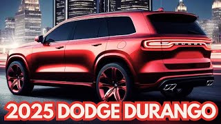 2025 Dodge Durango -Three Row SUV Finally Revealed | First Look