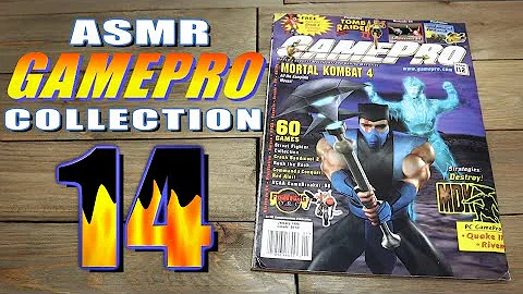 ASMR GAMEPRO Magazine Collection #14 - Whispering, Mouth sounds