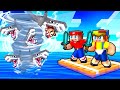 Sharknado vs the most secure house in minecraft