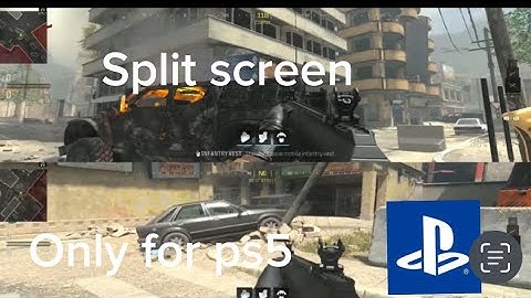 How to 1v1 split screen cod mw3 ps5