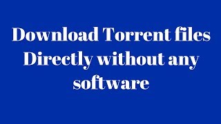 Download Torrent files without any app/software | seedr to download torrent files screenshot 4
