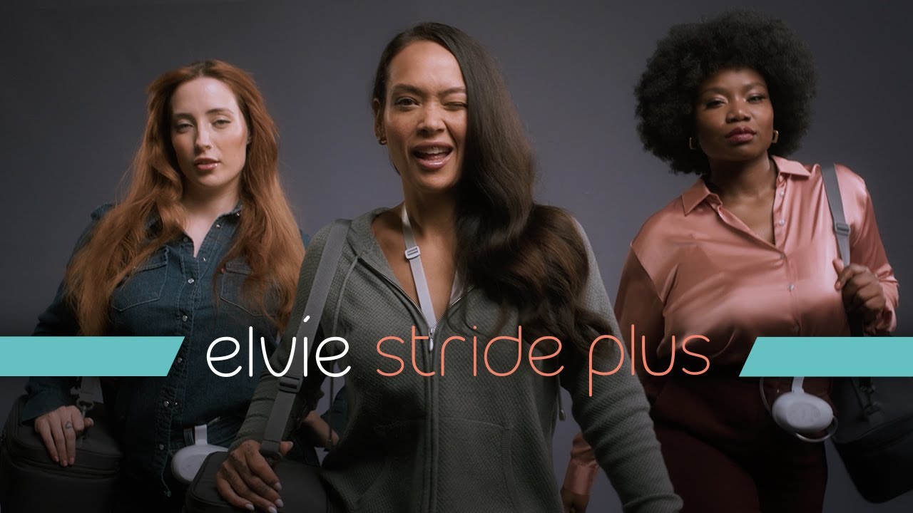 Elvie Stride Plus, Hospital Grade Breast Pump With Cool Bag