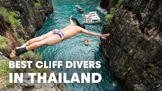 Cliff Diving in Thailand's Beach Paradise