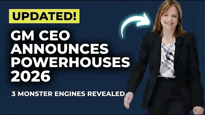 GM CEO Confirms 3 MONSTER Engines Coming in 2026 — And It Shakes the Entire Auto World!
