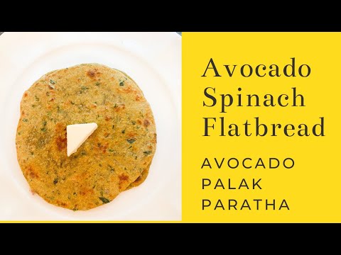 Avocado Spinach Flatbread