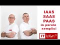 Iaas, Paas, Saas in parole semplici