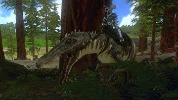 ARK MOBILE HIGH LEVEL BARYONYX TAMING