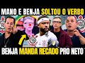 🚨 BENJA E MANO SEM PAPAS NA LÍNGUA SOBRE POLÊMICAS DENTRO DO CORINTHIANS AO VIVO NO ARENA SBT! 🚨
