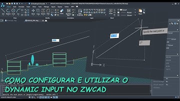 Como configurar e utilizar o Dynamic Input do ZWCAD, Software CAD