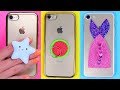 TOTALLY COOL DIY PHONE POPSOCKETS! How to make phone grisps