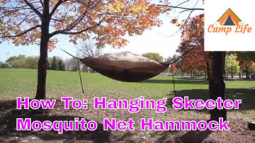 Hanging Skeeter Beeter Mosquito Net Hammock
