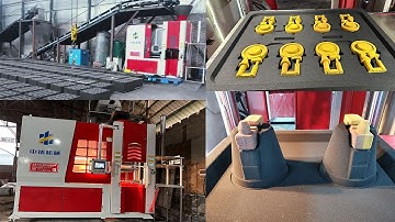 Fully automatic molding machine street stall production casting mode