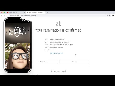 Video: ¿Cómo programo una cita con Apple Genius Bar?