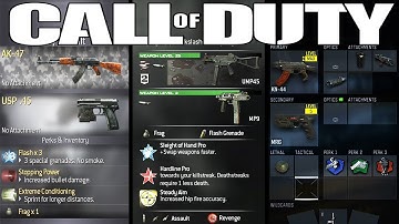 The Evolution of Create-A-Class (Create a Class in Every Call of Duty)