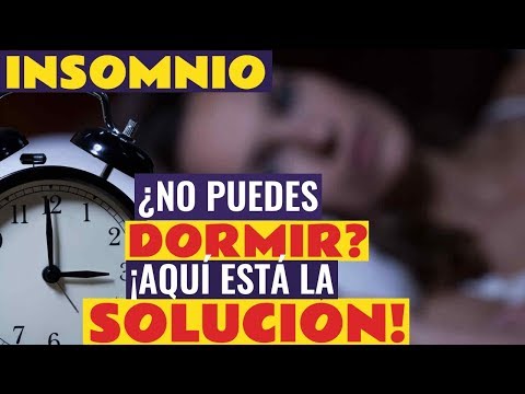 ¿TIENES INSOMNIO? ¡ESTO TIENES HACER PARA PODER DORMIR!