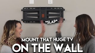 Full Motion TV Mount Installation On Drywall - Grab A Frosty Beer & Let's Do This!