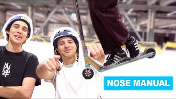 HOW TO NOSE MANUAL ON A SCOOTER FT WHITETRASHWILLY / UNDIALED